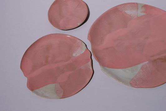 Pink Plate Medium